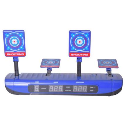 Тренажер для стрельбы ToyCloud Shooting Digital Target 33см тир интерактивный, табло со счетом, свет-звук