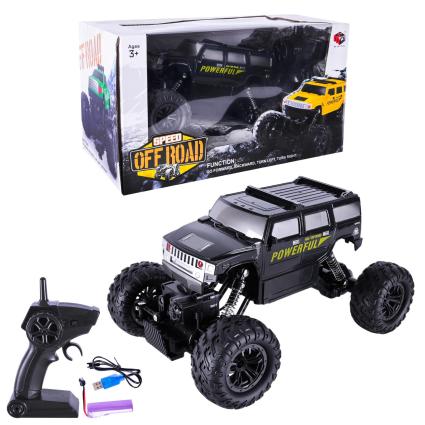 Джип на пульті Ma De Toys 27 см Off-Road чорний масштаб 1:14 L-E566
