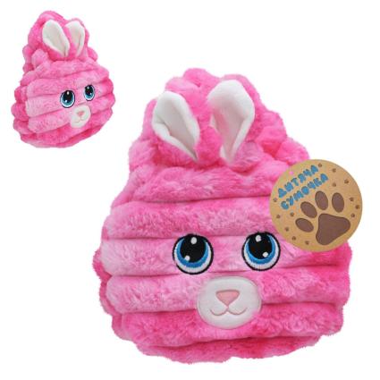 Мягкая сумочка Star Toys Зайчик 22x21 см MJ2424