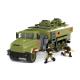 Конструктор IBlock "Army" КрАЗ Бензовоз, 2 фигурки (434 детали) PL-921-461