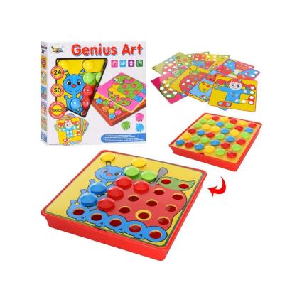 Мозаика для самых маленьких Star Toys 12 вкладышей, 30 см 66828
