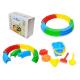 Разборная пластиковая песочница Kinderway с набором для игры в песке 110см