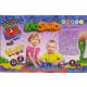 Кинетический песок Danko Toys "KidSand" 1600г, песочница KS-02-01U