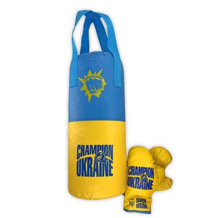 Боксерський набір Danko Toys "Champion Of Ukraine" великий L-UA