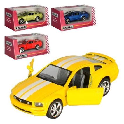 Машинка Kinsmart "Ford Mustang GT 2006" металл, инерция KT5091WF