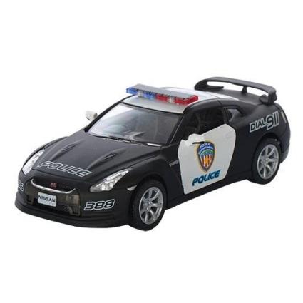 Машинка Kinsmart "Nissan GT-R R-35" Police 1:36 металл KT5340WP