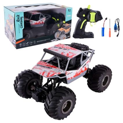 Джип на пульті ToyCloud 22см Rock Climbing світло фар M765-38