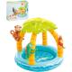 Intex басейн для малюків 45л Тропічний острів 102x86см з надувним дном та навісом