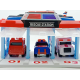 Гараж-паркінг Star Toys "Рятувальна станція" набір: 3 машинки, вертоліт, рація, світло-звук
