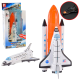 Космічний шатл Star Toys 21см модель 1:400 металевий, світло-звук