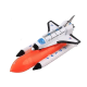 Космічний шатл Star Toys 21см модель 1:400 металевий, світло-звук