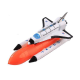Космічний шатл Star Toys 21см модель 1:400 металевий, світло-звук