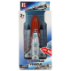Космічний шатл Star Toys 21см модель 1:400 металевий, світло-звук