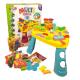 Мультистолик для ліплення Danko Toys Multi Table 80 предметів тісто/кінетичний пісок/слайм
