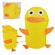 Кошик для іграшок Star Toys Качечка 60 см жовта кругла складана з кришкою в сумці