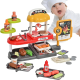 Супермаркет Star Toys BBQ Shop 56 деталей: гриль/продукты/кассовый аппарат со звуком, игровой набор