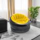 Intex кресло 112x109x69см Empire Chair желтое, велюровое, широкое сидение до 100кг