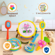 Музичні інструменти Star Toys дудка барабан бубон гітара маракаси від 3 років