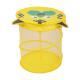Корзина для игрушек Star Toys Тигр 41x41 см круглая, складная с крышкой на липучке и сумкой