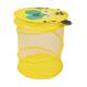 Корзина для игрушек Star Toys Тигр 41x41 см круглая, складная с крышкой на липучке и сумкой