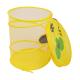 Корзина для игрушек Star Toys Тигр 41x41 см круглая, складная с крышкой на липучке и сумкой