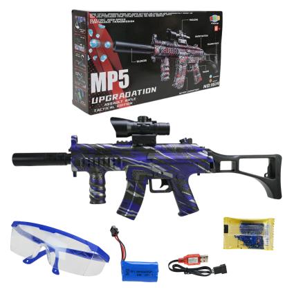 Игрушечный автомат MP5 стреляет гелевыми шарами (орбизами) аккумуляторный