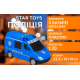 Машинка Star Toys Поліція 1:20 світло, звук 661-015E