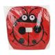 Корзина для игрушек Star Toys Божья коровка 44 см красная складная с крышкой в сумке