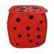 Корзина для игрушек Star Toys Божья коровка 44 см красная складная с крышкой в сумке