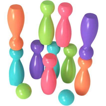 Боулинг Star Toys 10 кеглей, 2 мячика DJ704