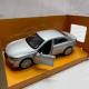 Автомодель инерционная Автопром BMW 760 LI 1:46 серая металлическая  + открываются двери