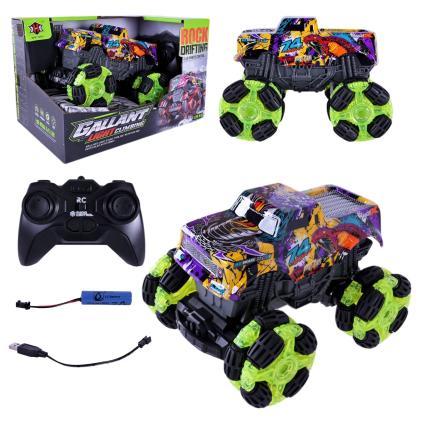 Радіокерований гоночний джип XHX Toys 1:20 позашляховик на роликових колесах з акумулятором та світлом