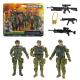 Набор фигурок военных Star Toys Армия ВСУ 3 солдатика с оружием и аксессуарами