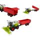 Комбайн із причепом батар. арт. AP9925 (36шт/2), світло, звук, у короб.43, 5*13*14, 5см