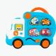 Іграшковий автобус-сортер Wtoys 66648 — музичний мандрівник з українським озвучуванням, підсвічуванням і машинками