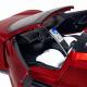 Металева машинка Автопром Tesla Roadster 1:24 (19,5 см) — світло, звук, інерційна, двері, що відкриваються, червона