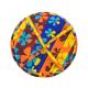 Кошик для іграшок Star Toys 50см різнокольорова кругла складана з кришкою в сумці