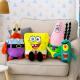 Мягкие игрушки Губка Боб: Patrick, Spongebob, Krabbs, Plankton набор героев 32см