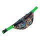 Сумка бананка дитяча TMNT Teenage Mutant Ninja Turtles 24x11 см поліестер поясна водостійка 1 відділення