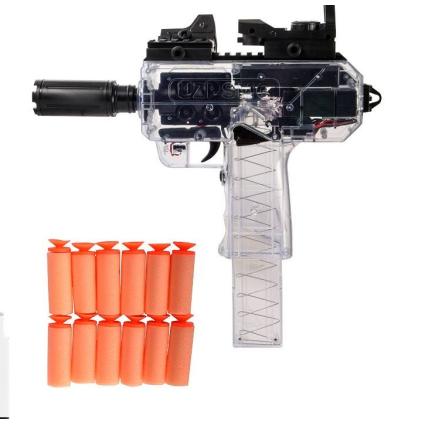 Кулемет ToyCloud "UZI-SMG" дуло знімне, приціл, снаряди 333-2