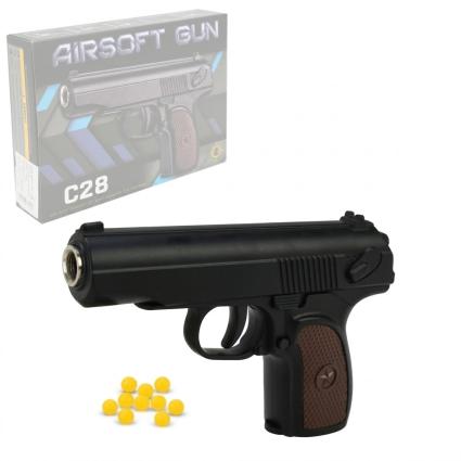 Игрушечный пистолет Airsoft Gun металлический 