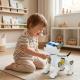 Цуценя робот на пульті управління Lean Toys смарт вихованець англійською мовою з сенсорним управлінням