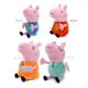 Семья Свинки Пеппы набор мягких игрушек 4 шт Peppa Pig 19-30 см плюшевая Пеппа, Джордж