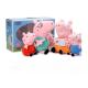 Семья Свинки Пеппы набор мягких игрушек 4 шт Peppa Pig 19-30 см плюшевая Пеппа, Джордж