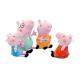 Семья Свинки Пеппы набор мягких игрушек 4 шт Peppa Pig 19-30 см плюшевая Пеппа, Джордж