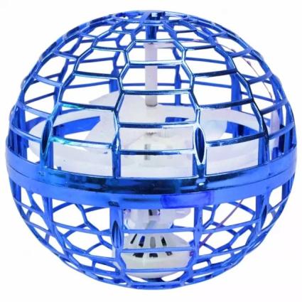 Игрушка-запускалочка Шар летающий шар-бумеранг, LED подсветка