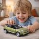 Автомодель металева Volvo XC40 Recharge "Автопром" 1:32 електромобіль із зарядною станцією, світлом та звуком зелений