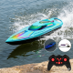 Радиоуправляемый катер SPEEDBOAT 32 см на аккумуляторе 2.4 GHz с подсветкой и USB для игр в воде