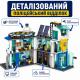 Конструктор Поліцейська станція Sluban 686 деталей 33,5 см поліцейська ділянка з фігурками, автобобілем та вертольотом