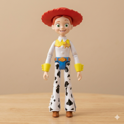 Фигурка Джесси Toy Story 5 "Mattel" 23 см с английским озвучиванием и подвижными элементами Jessie История игрушек